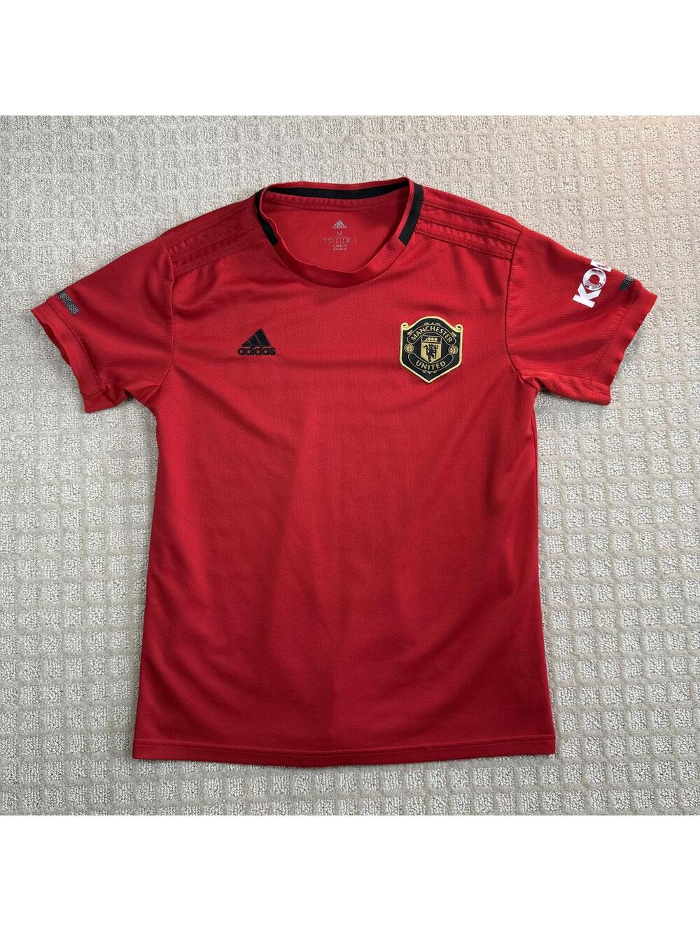 Adidas Man United 19/20 Home Jersey Red Medium
